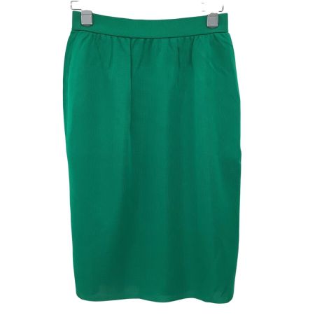 Yves Saint Laurent イブサンローラン レディース Vintage セットアップ(ジャケット スカート) SIZE L グリーン