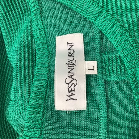 Yves Saint Laurent イブサンローラン レディース Vintage セットアップ(ジャケット スカート) SIZE L グリーン