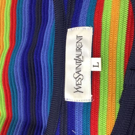 Yves Saint Laurent イブサンローラン レディース Vintage セットアップ(ジャケット スカート) SIZE L ブルー