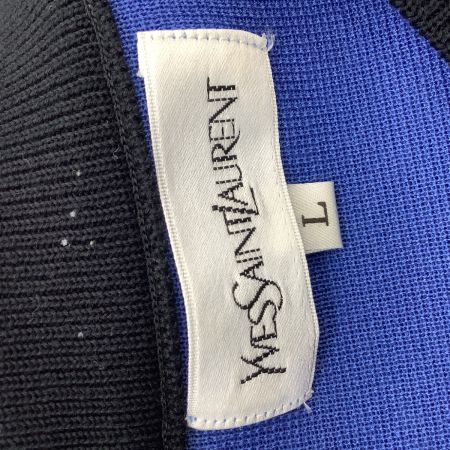 Yves Saint Laurent イブサンローラン レディース ワンピース SIZE L ブルー