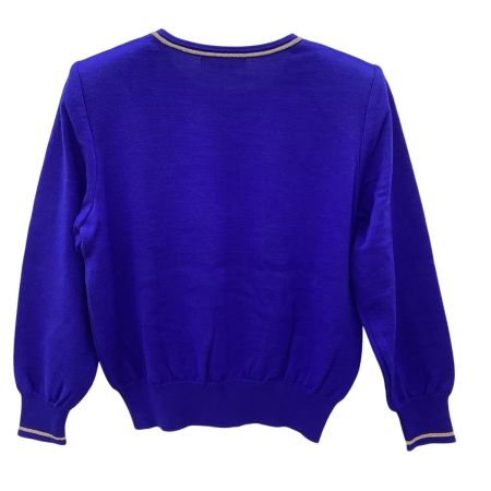 Yves Saint Laurent イブサンローラン レディース ニット SIZE M ブルー