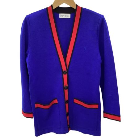 Yves Saint Laurent イブサンローラン レディース Vintage セットアップ(ジャケット スカート) SIZE M ブルー