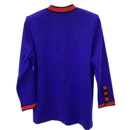 Yves Saint Laurent イブサンローラン レディース Vintage セットアップ(ジャケット スカート) SIZE M ブルー