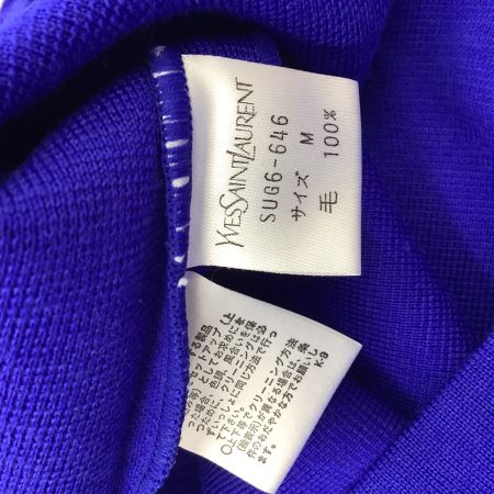 Yves Saint Laurent イブサンローラン レディース Vintage セットアップ(ジャケット スカート) SIZE M ブルー