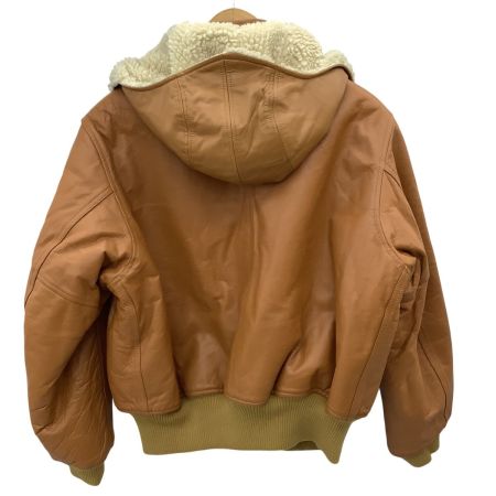 PINK HOUSE ピンクハウス レディース レザージャケット ワッペン  ブラウン