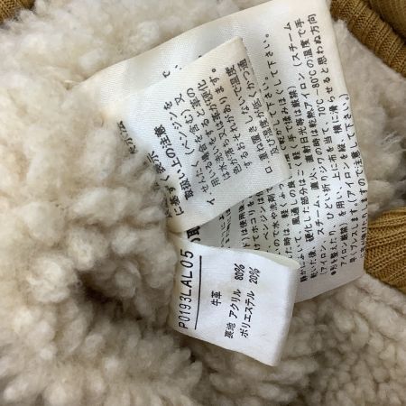 PINK HOUSE ピンクハウス レディース レザージャケット ワッペン  ブラウン