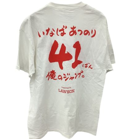 FIGHTERS 日本ハムファイターズ 稲葉篤紀  限定Tシャツ サイン入り SIZE L ホワイト