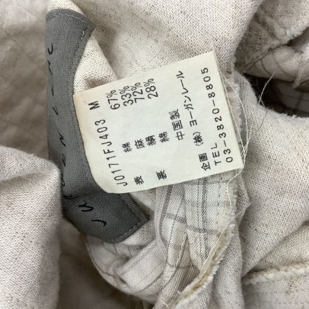 JURGEN LEHL ヨーガンレール レディース ジャケット SIZE M ベージュ