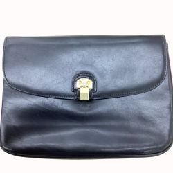 CELINE セリーヌ ショルダーバッグ  ブラック Cランク