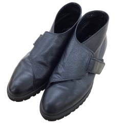 JURGEN LEHL ヨーガンレール レディース ショートブーツ SIZE 24cm ブラック Bランク