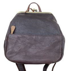 白帆鎌倉 レザー リュック ブラウン Bランク