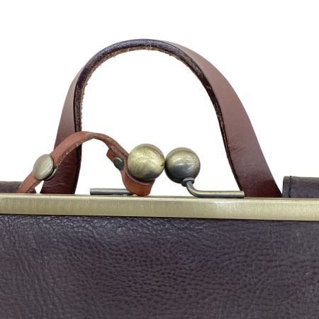 白帆鎌倉 レザー リュック ブラウン