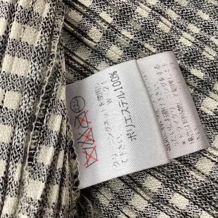 ISSEY MIYAKE イッセイミヤケ プリーツ ジップアップ ロングカーディガン SIZE L IM71-FA902 ベージュ