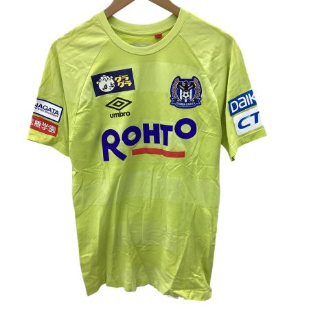 umbro アンブロ メンズ ガンバ大阪 支給品 Tシャツ SIZE O-XO イエロー