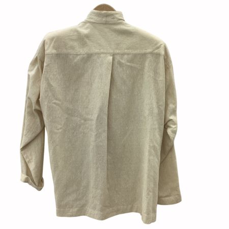 ISSEY MIYAKE イッセイミヤケ レディース ジャケット SIZE M 絹40％ アイボリー