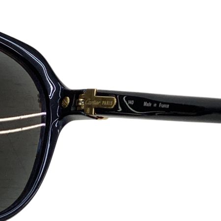 Cartier カルティエ トリニティ サングラス 1991 Vintage 140 希少 ブラック