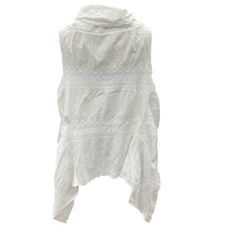 ISSEY MIYAKE イッセイミヤケ レース ジレ ベスト SIZE 2 HA51FJ671 ホワイト
