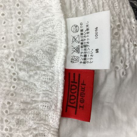 ISSEY MIYAKE イッセイミヤケ レース ジレ ベスト SIZE 2 HA51FJ671 ホワイト