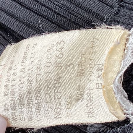 ISSEY MIYAKE イッセイミヤケ PLEATS PLEASE パンツ SIZE 3 PP04-JF643 ブラック