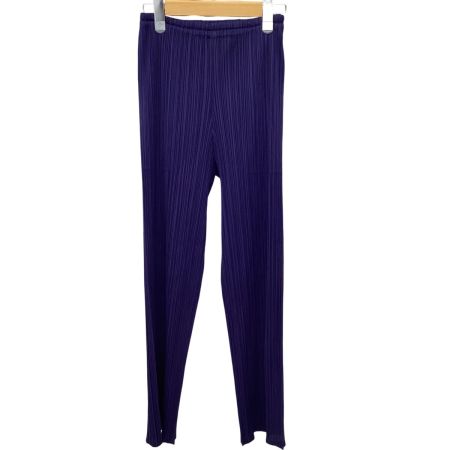 ISSEY MIYAKE イッセイミヤケ PLEATS PLEASE パンツ SIZE 3 PP63-JF514 パープル