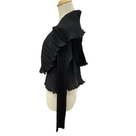 ISSEY MIYAKE イッセイミヤケ PLEATS PLEASE  カーディガン SIZE 5 PP33-JO784 ブラック