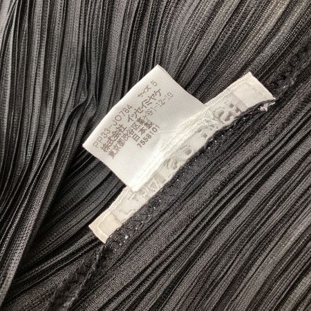 ISSEY MIYAKE イッセイミヤケ PLEATS PLEASE  カーディガン SIZE 5 PP33-JO784 ブラック