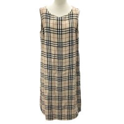 BURBERRY LONDON バーバリーロンドン レディース ワンピース SIZE 13号 ベージュ Bランク