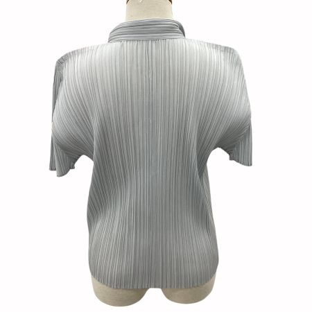 ISSEY MIYAKE イッセイミヤケ PLEATS PLEASE カットソー SIZE 3 PP55-JK105 グレー