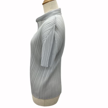 ISSEY MIYAKE イッセイミヤケ PLEATS PLEASE カットソー SIZE 3 PP55-JK105 グレー