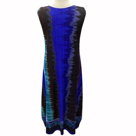 ISSEY MIYAKE イッセイミヤケ PLEATS PLEASE カットソー SIZE 3 PP03-JH513 ブルー
