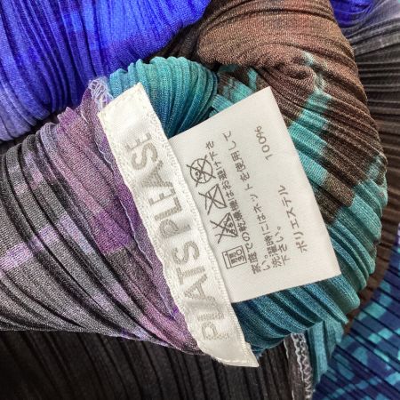 ISSEY MIYAKE イッセイミヤケ PLEATS PLEASE カットソー SIZE 3 PP03-JH513 ブルー