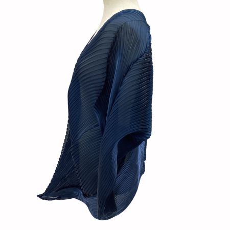 ISSEY MIYAKE イッセイミヤケ プリーツ 変形 ジャケット SIZE　2 IF74FJ794 ブルー