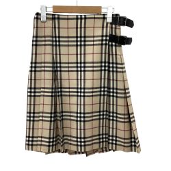 BURBERRY LONDON バーバリーロンドン レディース スカート SIZE 36 ブラウン Bランク