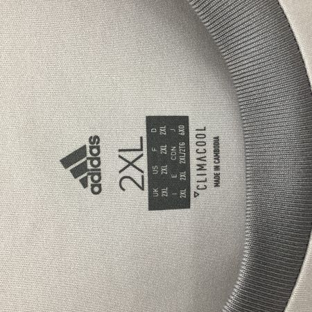 adidas アディダス サッカーユニフォーム  Manchester UNITED 2017-18 SIZE 2XL グレー