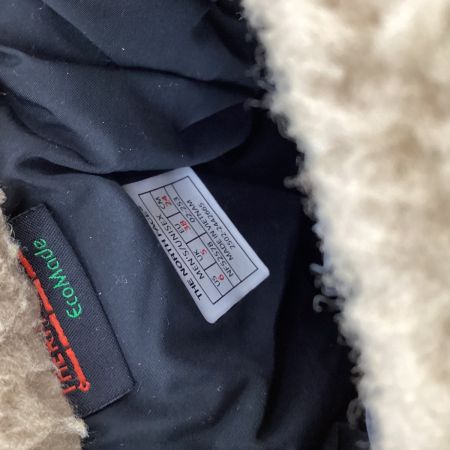 THE NORTH FACE ザノースフェイス  防滑 Nuptse Bootie Short Fleece NF52578 スノーブーツ SIZE 24cm ベージュ×イエロー