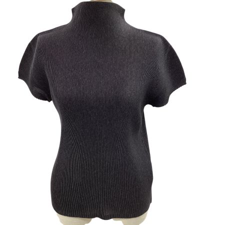 ISSEY MIYAKE イッセイミヤケ PLEATS PLEASE カットソー SIZE 3 PP02FK105 ブラック