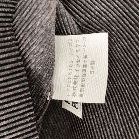 ISSEY MIYAKE イッセイミヤケ PLEATS PLEASE カットソー SIZE 3 PP02FK105 ブラック