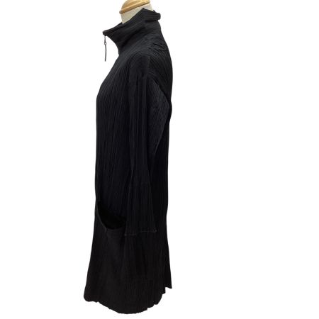 ISSEY MIYAKE イッセイミヤケ プリーツ ジャケット SIZE L IM53-FD801 ブラック