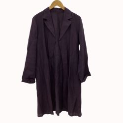 JURGEN LEHL ヨーガンレール レディース ロングコート SIZE M パープル Bランク