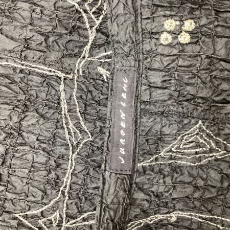 JURGEN LEHL ヨーガンレール レディース スカート SIZE M シルク100% グレー