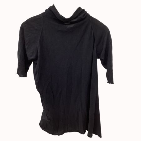 JURGEN LEHL ヨーガンレール レディース カットソー SIZE M シルク60％ ブラック