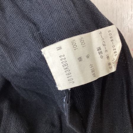 JURGEN LEHL ヨーガンレール レディース カットソー SIZE M シルク60％ ブラック