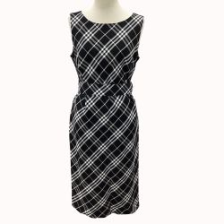 BURBERRY バーバリー レディース ワンピース SIZE 40 ブラック Bランク