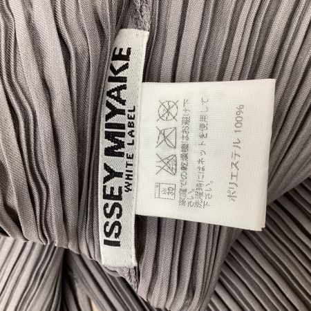 ISSEY MIYAKE イッセイミヤケ プリーツ ノースリーブカットソー SIZE　2 IM42FJ296 グレー