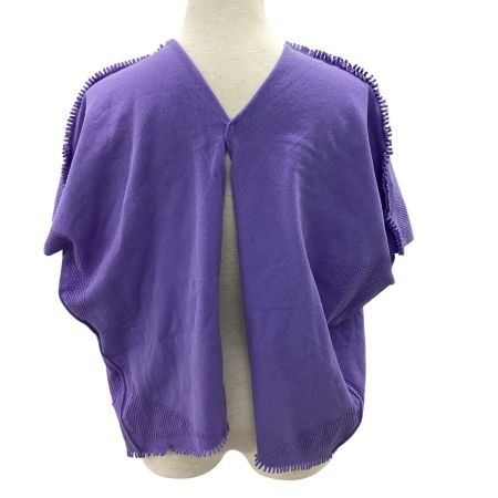 ISSEY MIYAKE A-POC 変形 カーディガン SIZE 2 AP51KK409 バイオレット