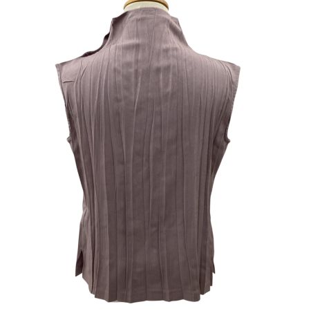 ISSEY MIYAKE イッセイミヤケ プリーツ ノースリーブカットソー SIZE 2 IM14FJ951 ピンク