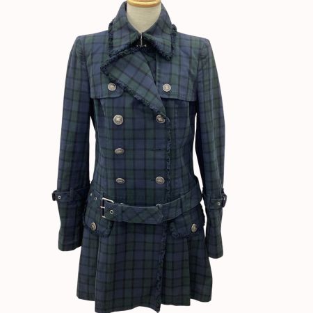 BURBERRY BLUE LABEL バーバリーブルーレーベル レディース コート SIZE 38 ネイビー