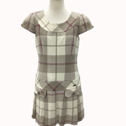 BURBERRY BLUE LABEL バーバリーブルーレーベル レディース ワンピース SIZE 38 ベージュ Bランク