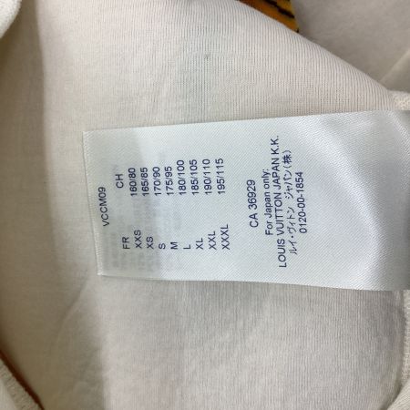 LOUIS VUITTON ルイヴィトン メンズ トレーナー スウェット SIZE S ホワイト