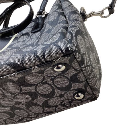 COACH コーチ レディース ２WAYバッグ シグネチャー F30662 グレー